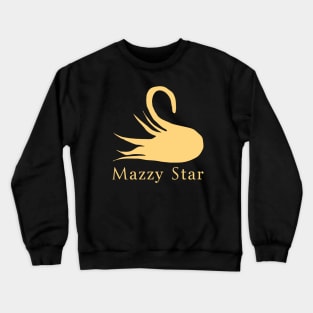 mazy star// swan Crewneck Sweatshirt